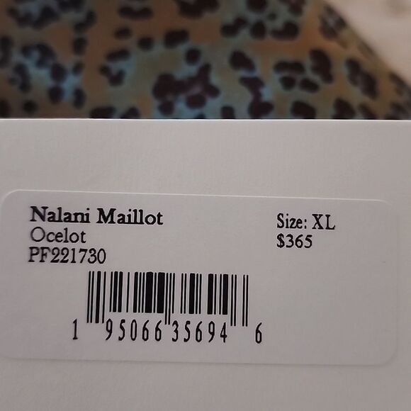 Ulla Johnson Ocelot Nalani Maillot Swimsuit NWT Size XL - Picture 5 of 6